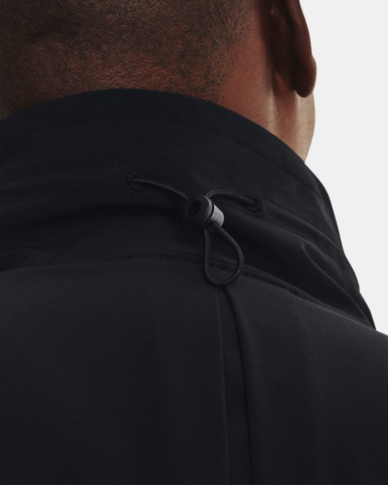 Veste entièrement zippée UA RUSH™ Woven pour femme, Black, pdpMainDesktop image number 3